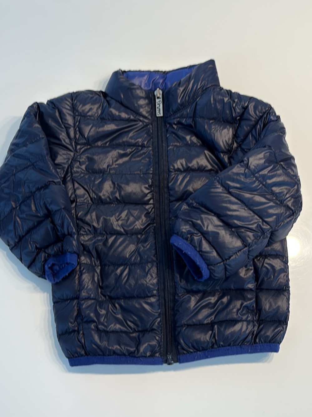 Brums Kids Lightweight Quilted Jacket - Navy